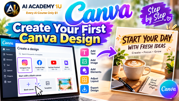 Create Your First Canva Design