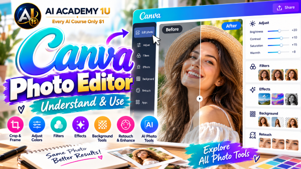 Understand Canva Photo Editor