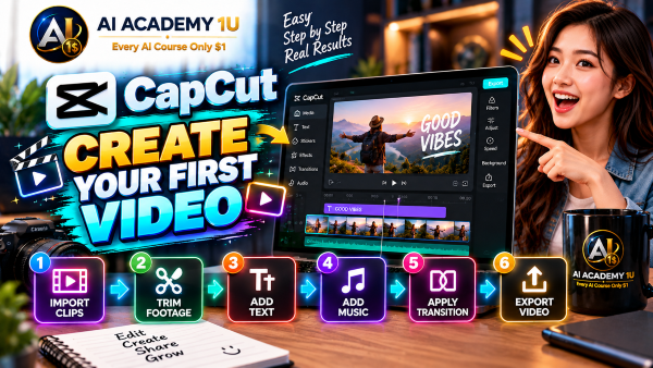 Create Your First CapCut Video