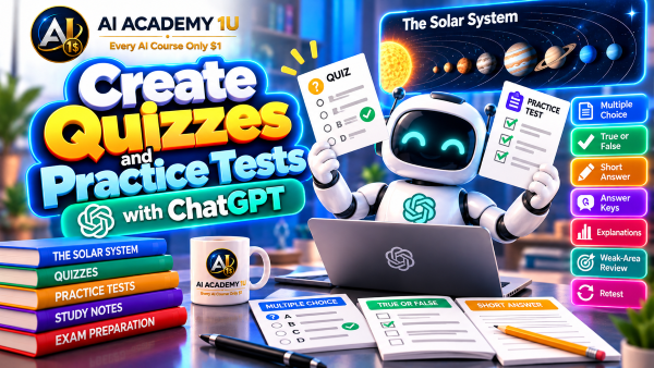 Create Quizzes and Practice Tests