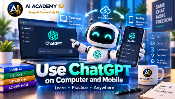 Use ChatGPT on Computer and Mobile
