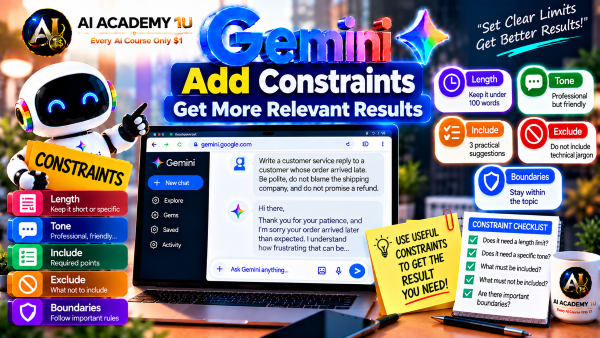 Add Constraints