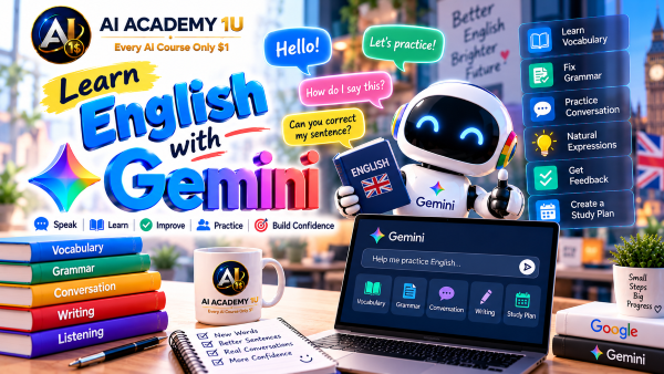 Learn English with Gemini