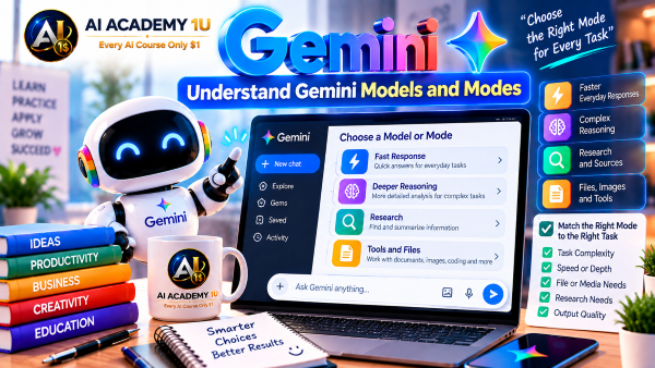 Understand Gemini Models and Modes