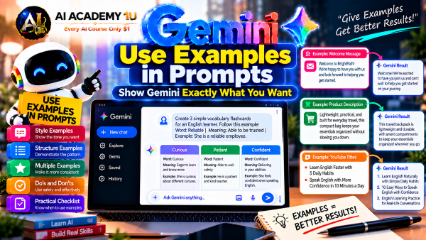 Use Examples in Prompts