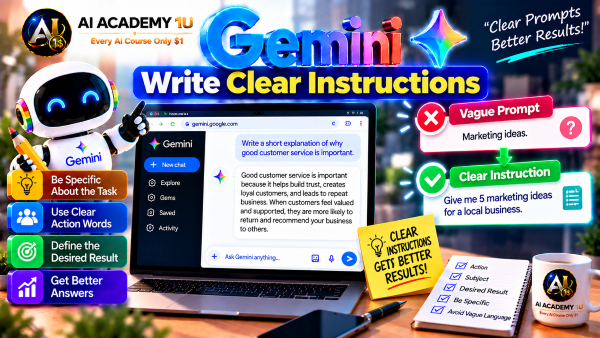 Write Clear Instructions