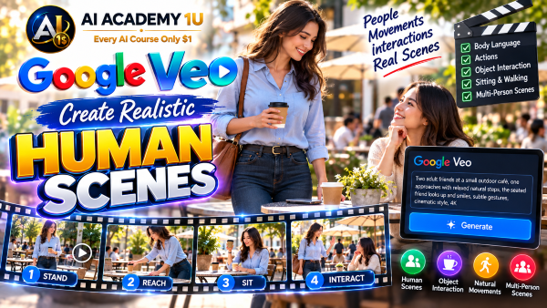 Create Realistic Human Scenes