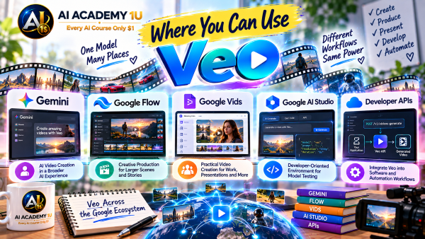 Where You Can Use Veo
