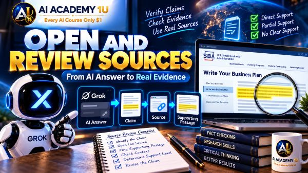 Open and Review Sources