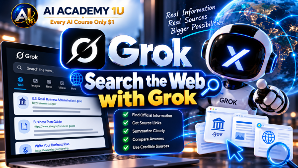 Search the Web with Grok