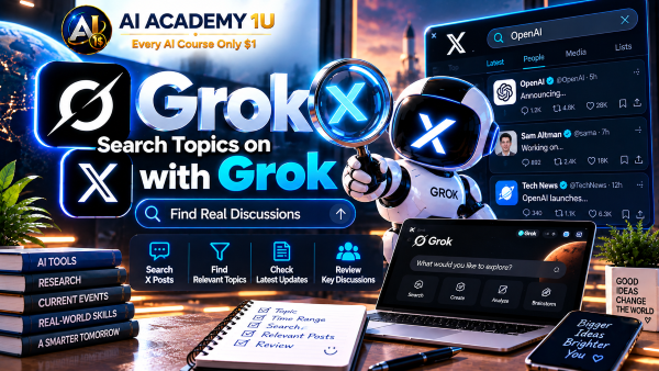 Search Topics on X with Grok