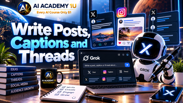 Write Posts, Captions and Threads