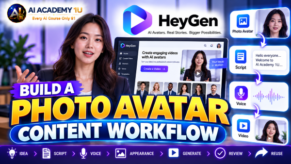 Build a Photo Avatar Content Workflow