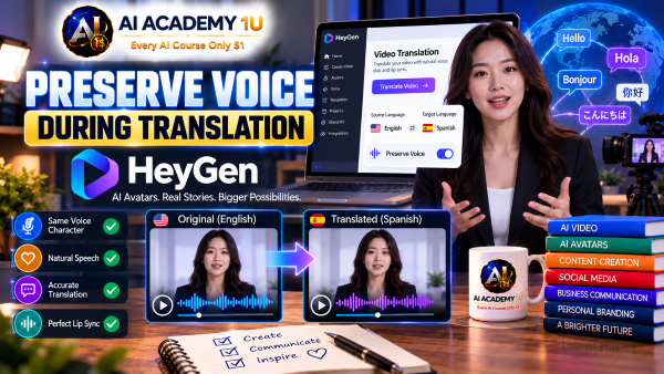 Preserve Voice During Translation